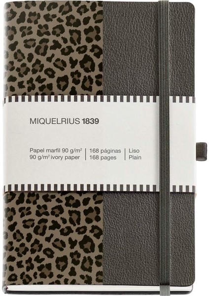 Defter Mr Leopar Desen 11,2 * 17,4 cm