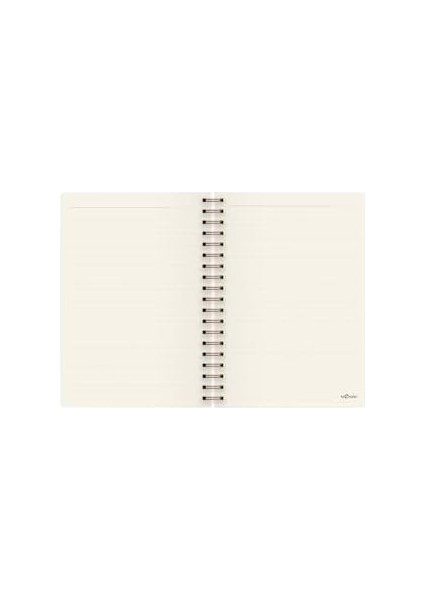 Color Botanical Spiralli Defter Çizgili Turuncu 17X24 cm modelleri