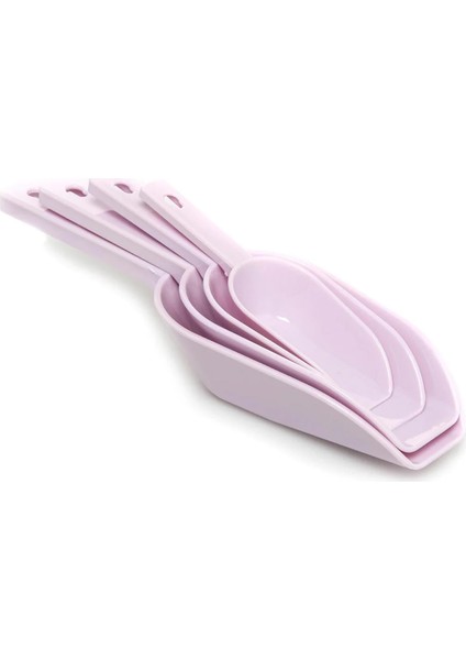 Erzak Küreği, 4 Parça Set (Pembe)