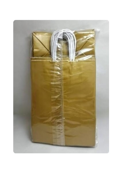 Canta Altın Sarısı 15 * 8 * 20 cm (5 Adet)