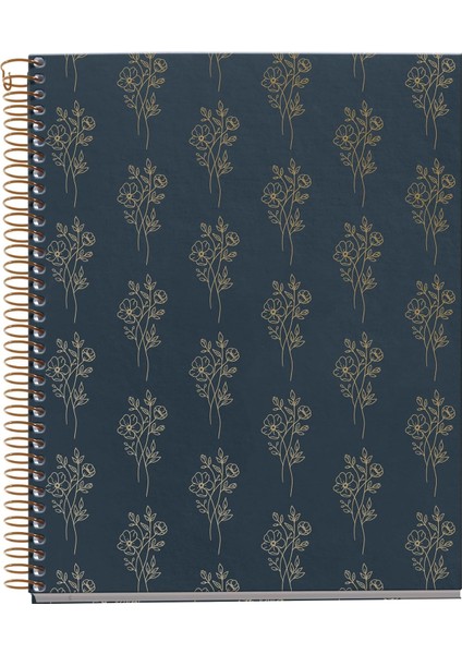 Defter Mr A5 100 Sayfa Çizgili Spiralli Garden