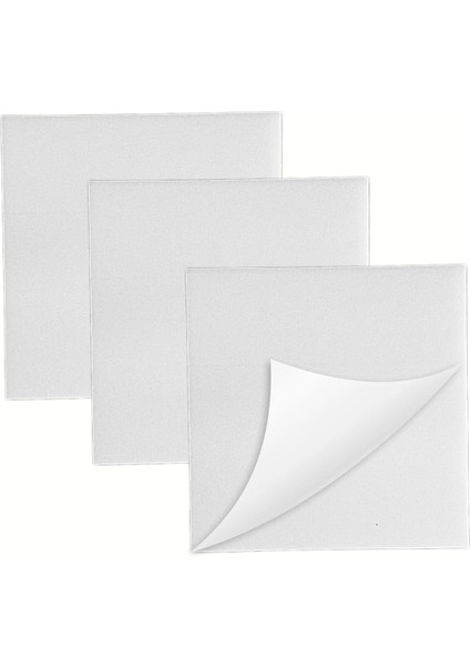 Adet Kare Şeffaf Yapışkanlı Not Kağıdı Karenot Beyaz (3X50 Yaprak)