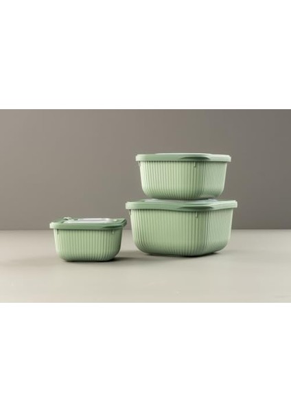 3'lü Microline Saklama Kabı Seti (600-1100-1800 Ml) - Hava Tahliye Kapağı ile Mikrodalgada Kapağı Kapalı Isıtma, Vakumlu, Sızdırmaz, Bpa Free, Silikon Kapaklı, (Antrasit) fiyatları