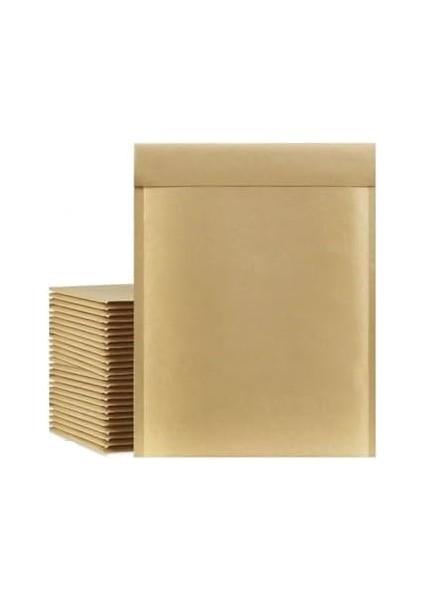 Kraft Kaplı Balonlu (Baloncuklu Pat Pat) Zarf 17 x 25+5 cm 50 Adet
