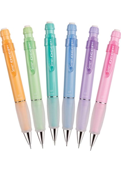 Deep M.kursun Kalem Pastel 6 Li Pet
