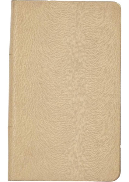 KN-125-BJ Termo Suni Deri Not Defter, Bej