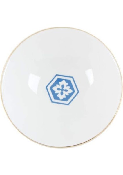 Morocco Çukur Tabak, Mavi, 20 Cm, Tekli