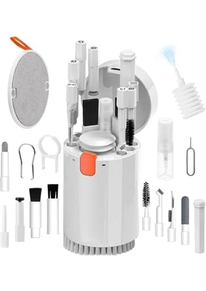 20 Parça Çok Fonksiyonlu Bilgisayar Temizleme Seti Klavye Cep Telefonu Kablosuz Kulaklık Temizleme Kalemi Toz Alma Multi Temizlik Kiti 20IN1 modelleri
