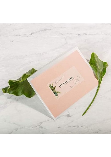 Yazdırılabilir Kargo Etiketleri, 2" x 4", Mat Şeffaf, 100 Boş Posta Etiketi (18663) fiyatları