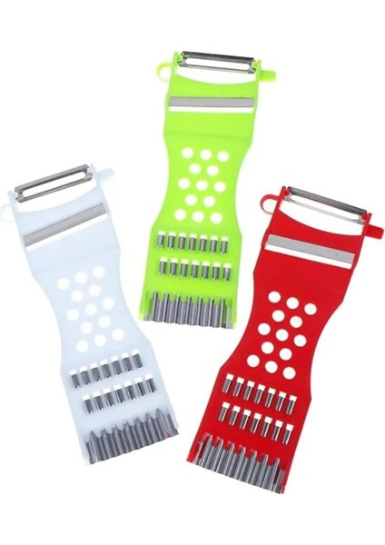 5 In 1 Çok Fonksiyonlu Sebze Meyve Soyucu Dilimleyici 5 In 1 Rende Sarımsak Ezici