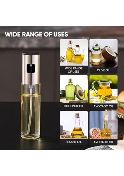 Yağdanlık Cam Yağlık, Sirke ve Limon,sos Püskürtücü Güçlendirilmiş Cam