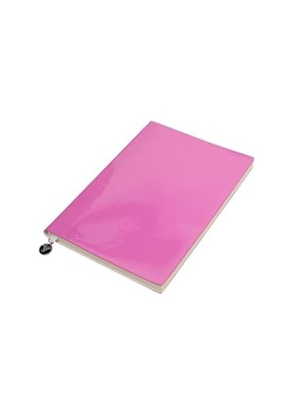Rugan Esnek Kapak Çizgili Defter, 14.8X21 cm -Pembe modelleri