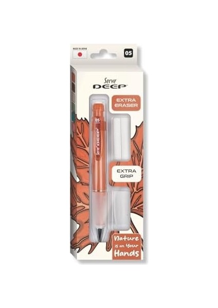 Deep Klm & Grıp& Sılgı Yedeklı Set 05MM Kıremıt