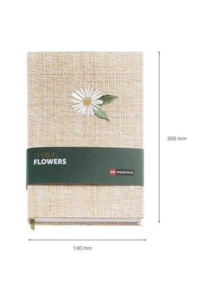 Defter Mr A5 Çizgili Rafia Sp.çiçekler