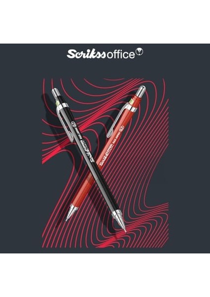 Office Simo Mekanik Kurşun Kalem Kırmızı 0.5 mm