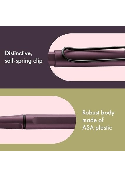 Safarı Roller Kalem Metal Klıps Scarlet modelleri