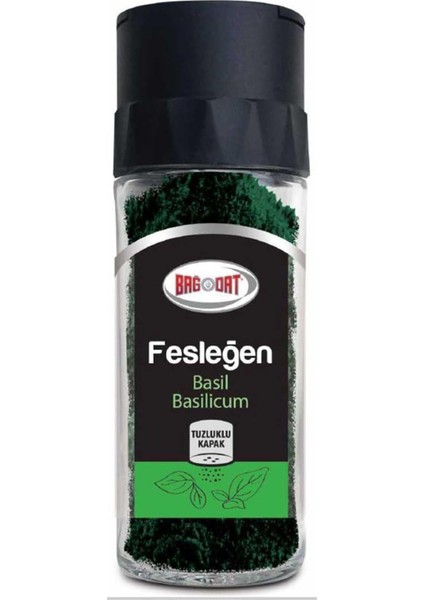 Fesleğen Tuzluklu Cam Kavanoz