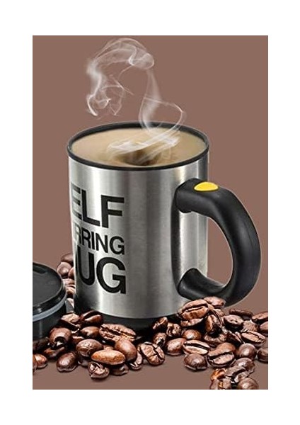Karıştırıcı Özellikli Mikser Kupa Bardak Self Stirring Mug