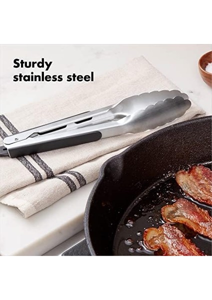 - Good Grips Maşa, 23 cm - Bulaşık Makinesinde Yıkanabilir, Paslanmaz Çelik, Izgara Maşası - Sosis, Sebze ve Daha Fazlası Için modelleri