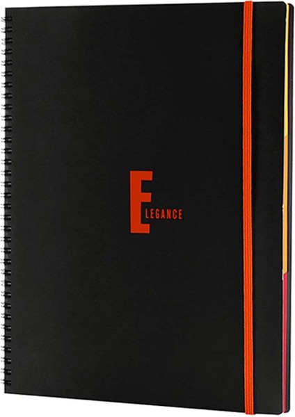 Color Elegance A5 Defter Kareli 160 Syf Spiralli