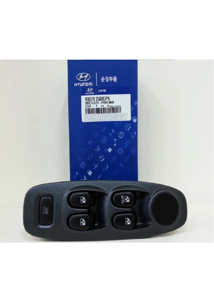 Mobıs Hyundai Accent Cam Açma Düğmesi 2003-2006 93570-25005PK
