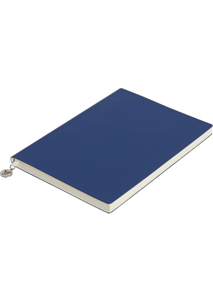 Classic Esnek Kapak Çizgili Defter, 14.8X21 cm -Mavi