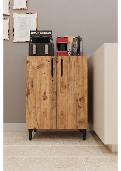 Çok Amaçlı Dolap Ayaklı Kapaklı Raflı Mutfak- Banyo- Kıyafet- Ofis- Hol- Balkon Çam modelleri