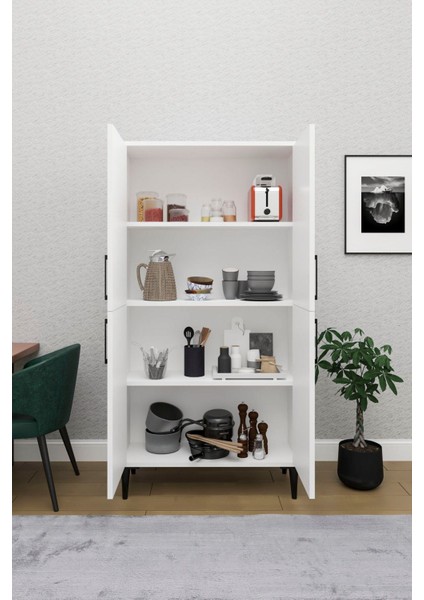 Practical Çok Amaçlı Kapaklı Kiler Ayakkabılık Mutfak Erzak Dolabı fiyatları