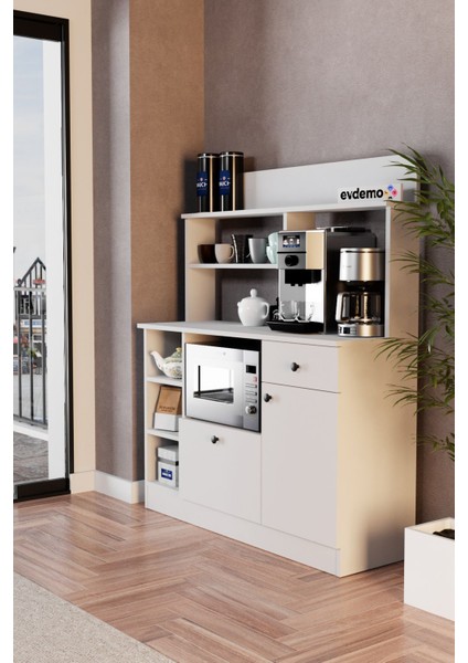 Latte Çok Amaçlı Dolap Kahve Köşesi Beyaz fiyatları