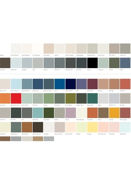 Bianca Stella Su Bazlı Saf Akrilik Boya 0.5 Lt - Açık Fildişi modelleri