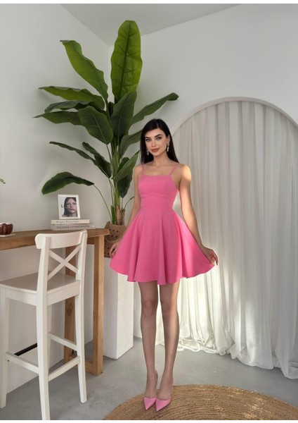 Pole Ip Askılı Elbise