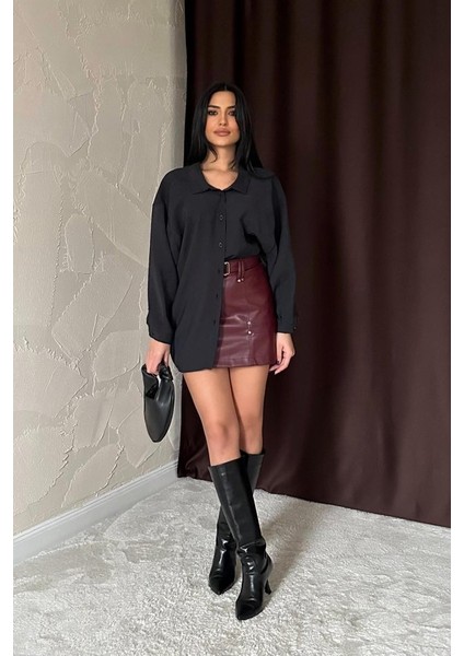 Siyah Salaş Gömlek