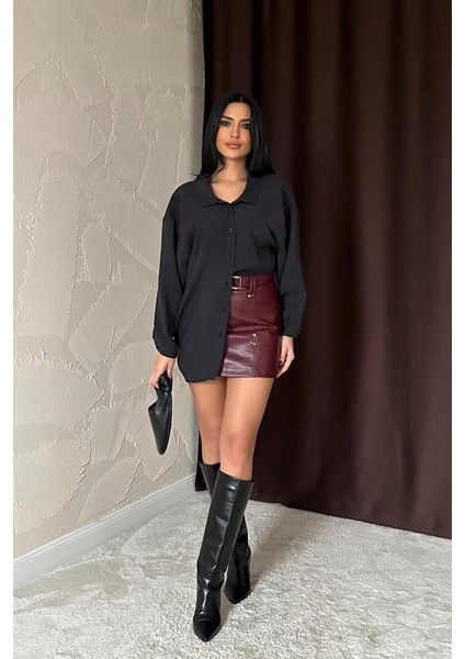 Siyah Salaş Gömlek
