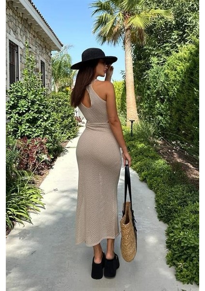 Aurelie Ajurlu Cut Out Elbise 2767