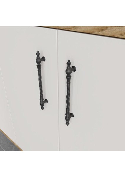 Plain Metal Ayak Metal Kulp PLA4120 Kahve Köşesi Çok Amaçlı Dolap Erzak Dolabı Kiler Dolabı Saklama