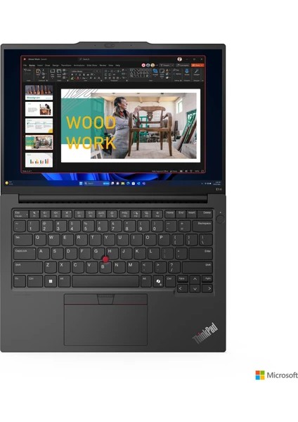 Thinkpad E14 Gen 6 Ultra 7 155H 21M70031TX-104 40GB 4tb+4tb Arc Graphics Windows 11 Pro 14" Wuxga Taşınabilir Bilgisayar