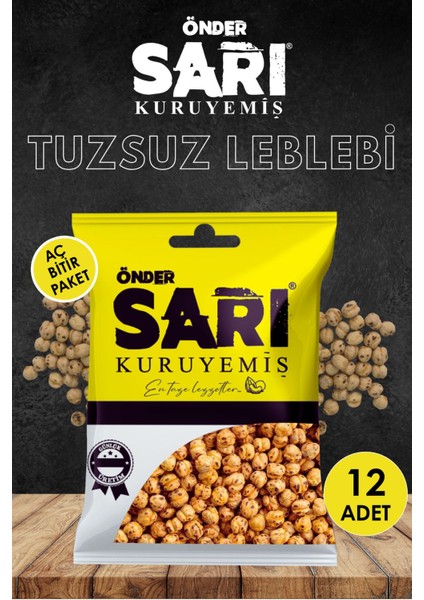 Tuzsuz Leblebi Aç Bitir Paket 60 gr x 12 Adet