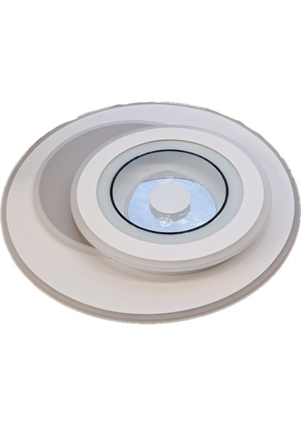 Üç Renk Kumandalı LED Plafonyer Avize