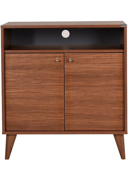 Adore London Çok Amaçlı Dolap ADR-220-CC-1 Ceviz