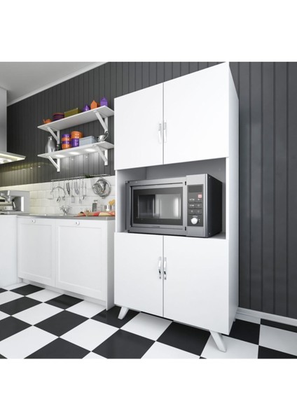 Gökberk GB-2300 4 Kapaklı Fırın Bölmeli Çok Amaçlı Dolap