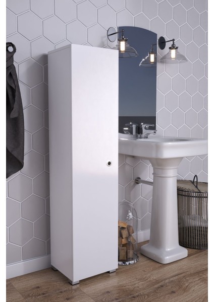 Tek Kapaklı 6 Geniş Raflı Çok Amaçlı Dolap fiyatları