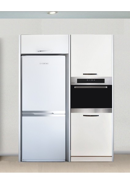 Mutfak Buzdolabı Dolabı ve Ankastre Kiler Dolabı 144 cm