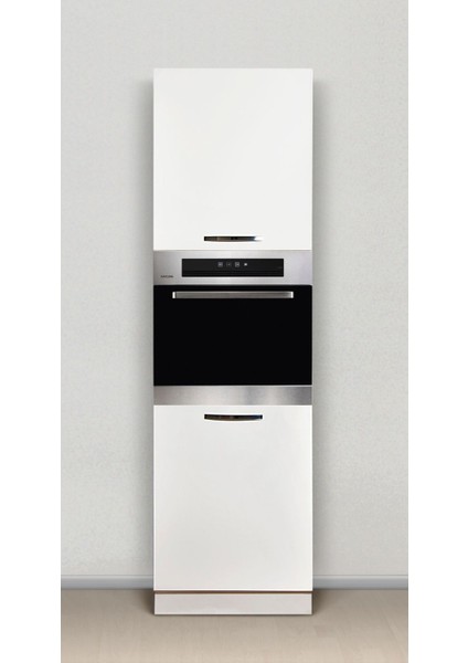 Mutfak Buzdolabı Dolabı ve Ankastre Kiler Dolabı 144 cm modelleri