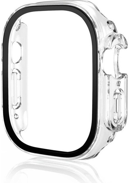 Uyumlu Apple Watch Ultra 49MM 01 Kasa ve Ekran Koruyucu
