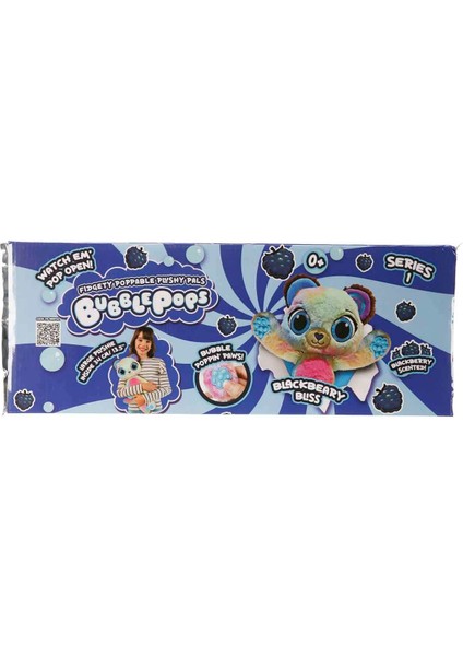 Bubble Pops Blackbeary Bliss: Kokusuyla Büyüleyen Şişme Peluş Ayı!