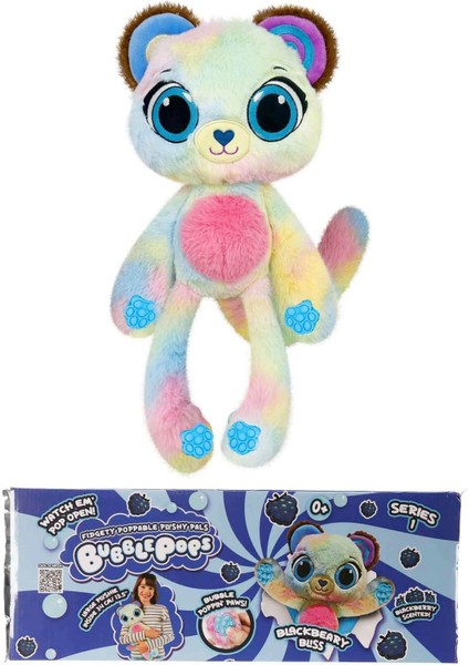Bubble Pops Blackbeary Bliss: Kokusuyla Büyüleyen Şişme Peluş Ayı!