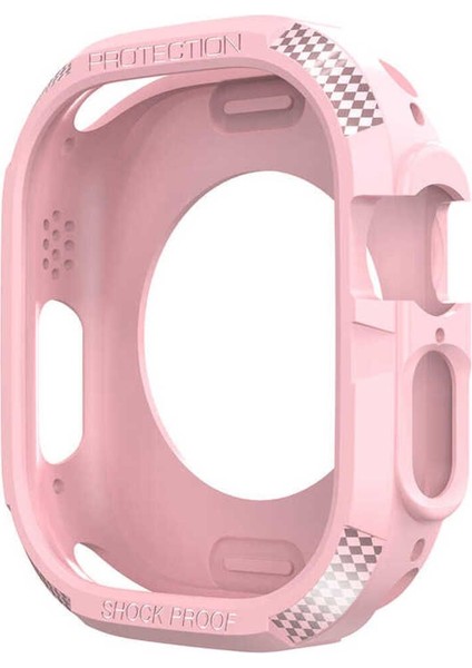 Apple Watch Ultra 49MM Silikon Tpu Kasa Koruyucu Redclick Watch Gard 17 modelleri