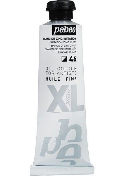 Huile Fine Xl Yağlıboya 37 ml N:46 Zinc White