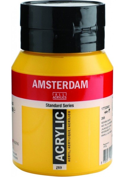 Amsterdam Akrilik Boya 500ML 269 Azo Yellow Medium