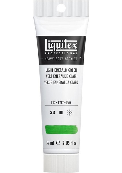 Professional Heavy Body Akrilik Boya 59ML Light Emerald Green 650 S3